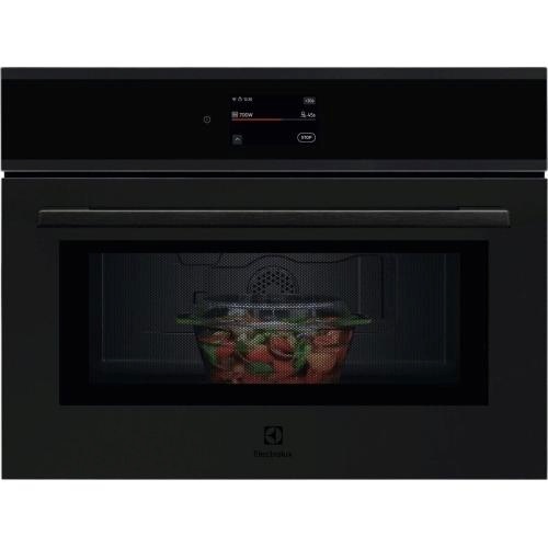 Electrolux Kompakt mikrolaineahi EVM9E2XT, , H45 cm, matt must