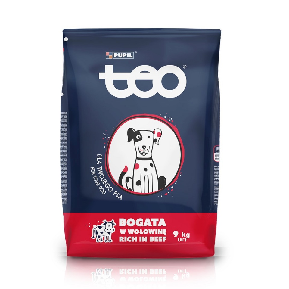 Teo kuivtoit kassile Rich in Beef, 9kg