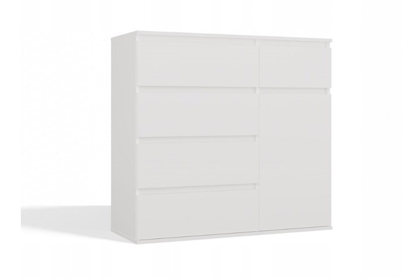 Top E Shop kummut MALWA 1D5S valge CHEST OF DRAWERS