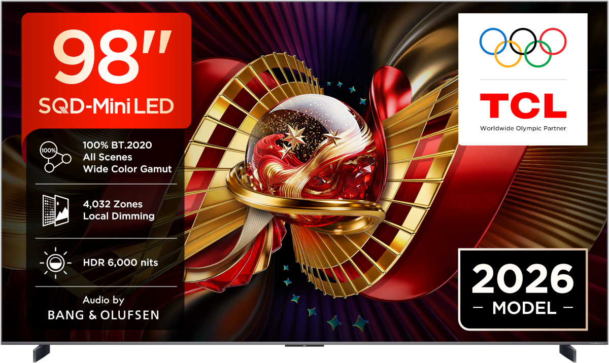 TCL-televiisor 98" C8L – 4K SQD mini-LED Google TV