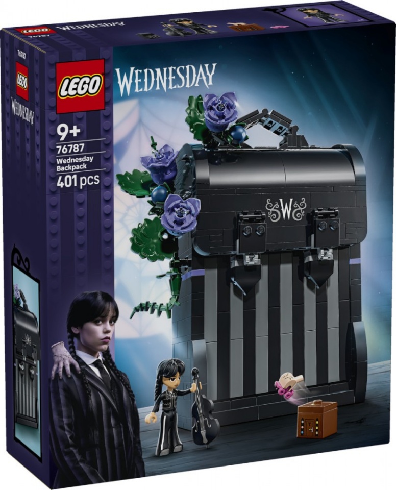 LEGO klotsid 76787 Wednesday Wednesdays Rucksack
