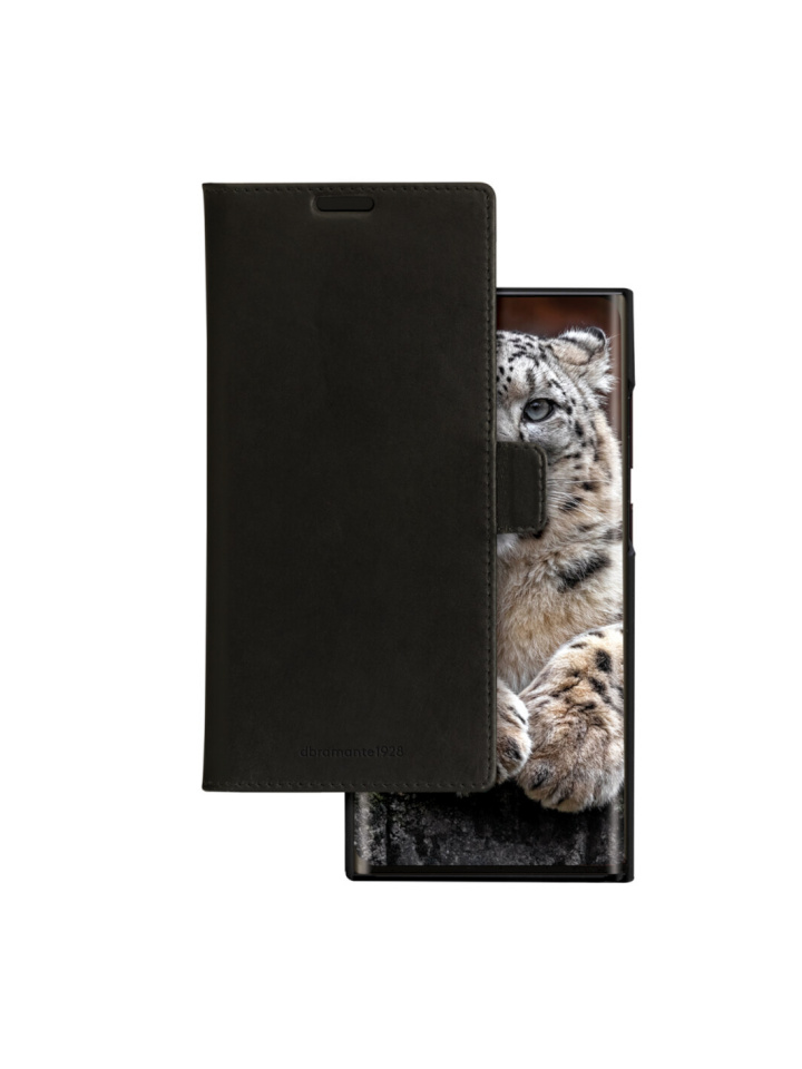 Dbramante1928 kaitsekest Lynge, lompakko- ja, Samsung Galaxy S24 Ultra, must