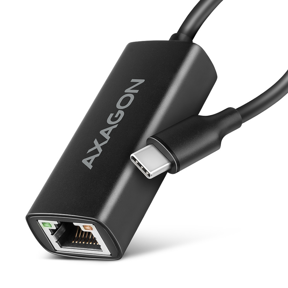 Axagon AXAGON ADE-ARC USB-C 3.2 Gen 1 - Gigabit Ethernet adapter, Realtek 8153, auto install