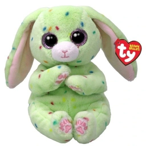 Meteor pehme mänguasi Mascot Ty roheline Bunny Fern 15cm