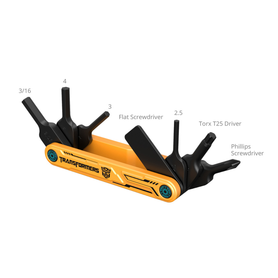 SmallRig Tarvik 5517 kokkupandav multitööriistade komplekt (BumbleBee Edition)