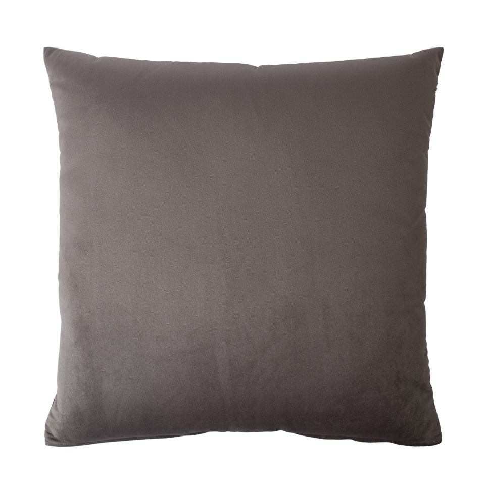H4Y padi Velvet New, 50x50cm, lukuga, taupe