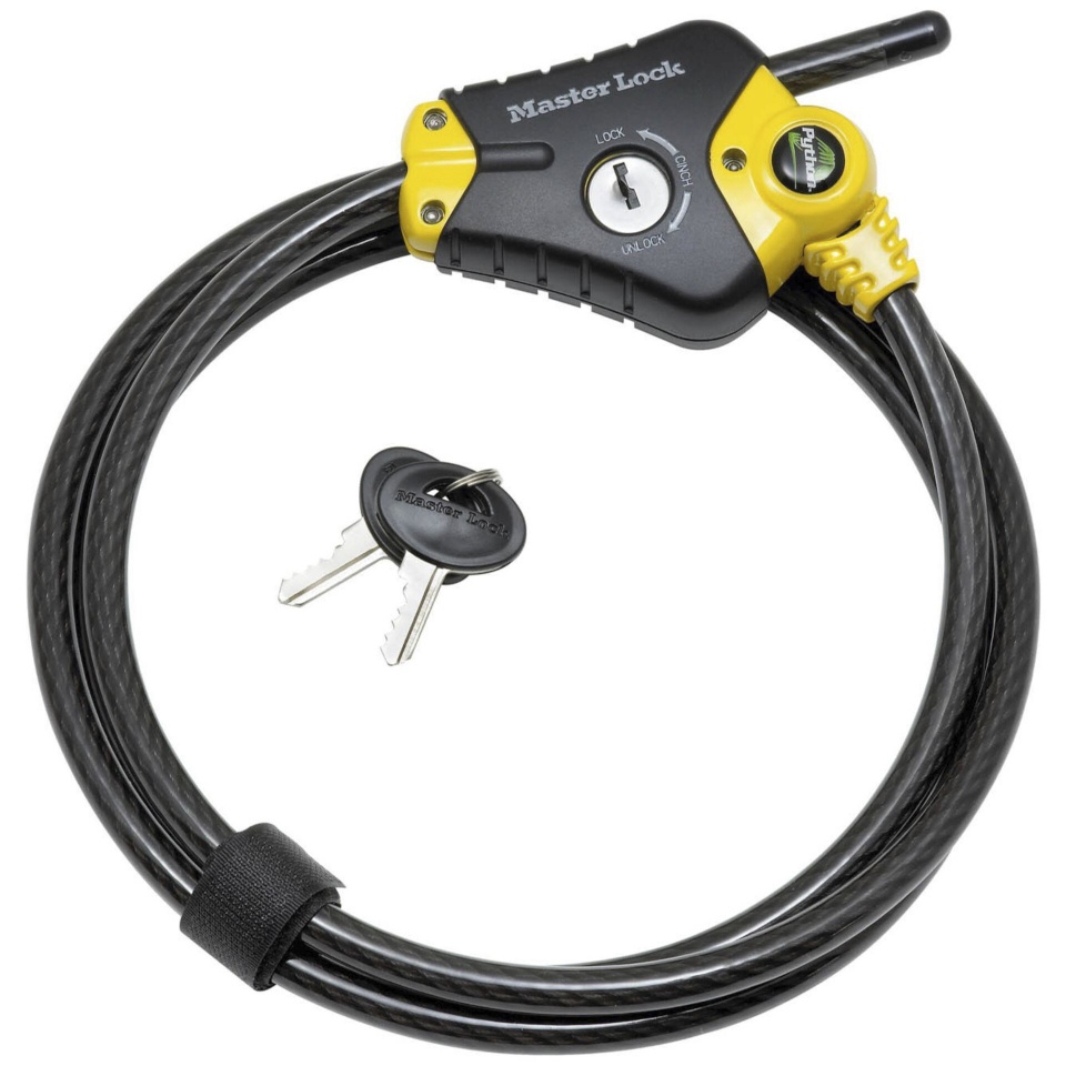 Master Lock rattalukk Python Locking Cable 10mm 8433EURD