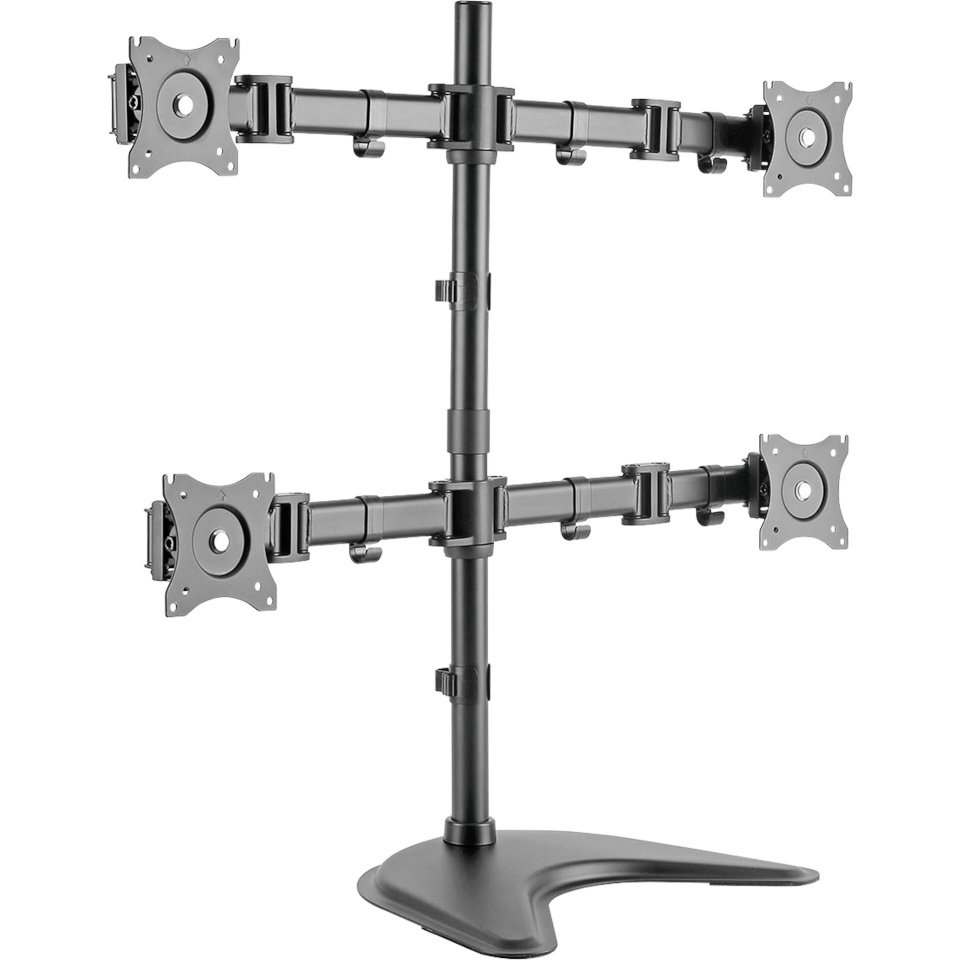 DIGITUS monitori kinnitus universal Quad Monitor Stand must