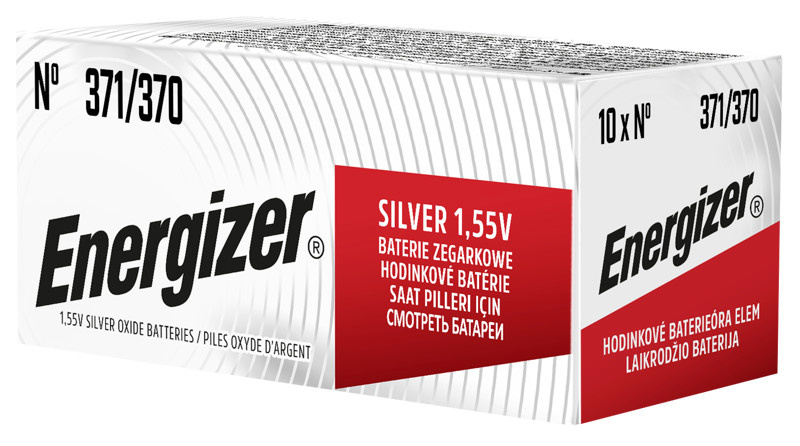 Energizer patarei Energizer Silver Oxide 371/370 10tk