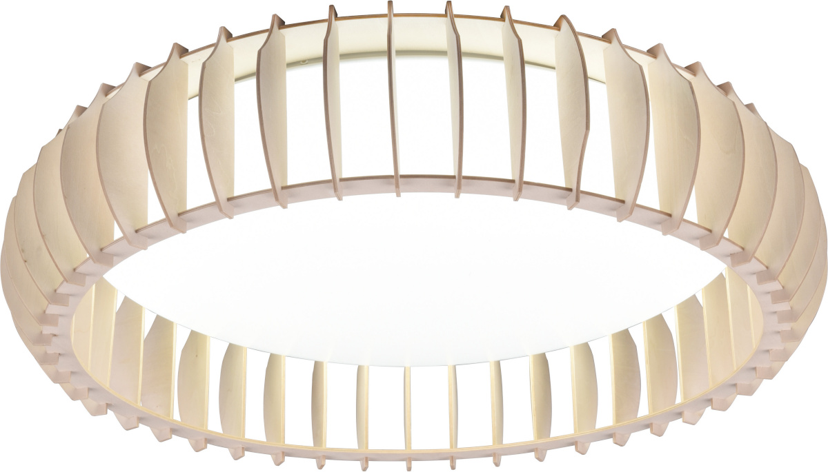 Trio plafoon Reality Monte LED Ceiling Light, 60cm, 4400lm, pruun