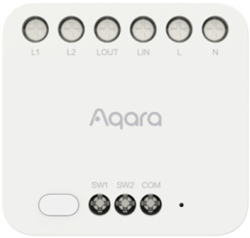 Aqara relee Dual Relay Module T2
