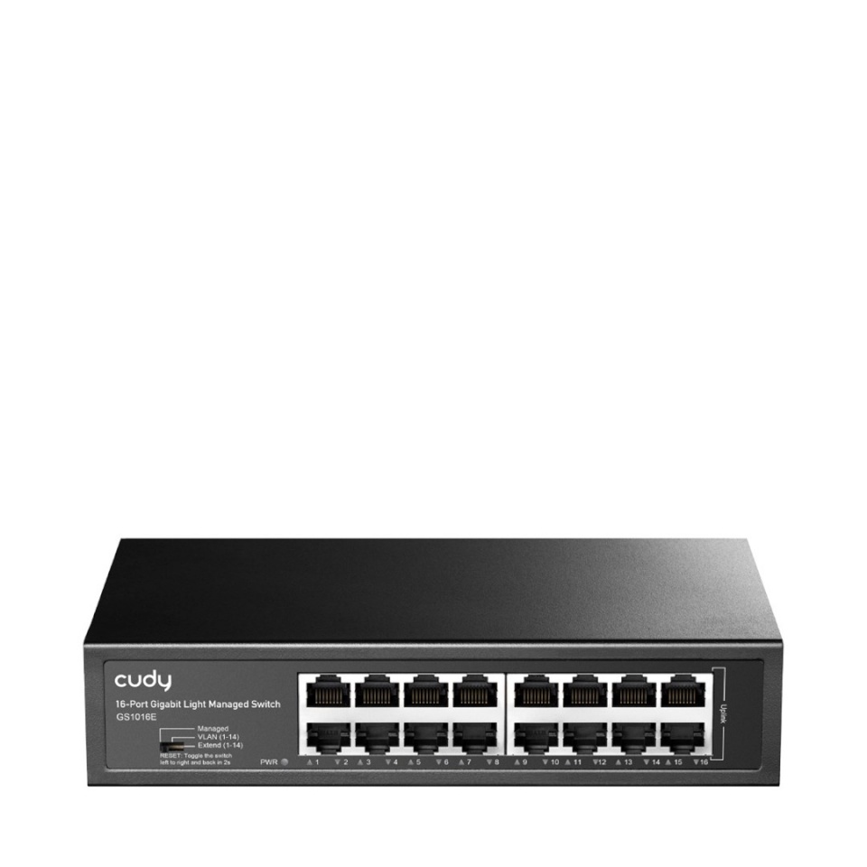 Cudy switch GS1016E 16-Port Gigabit Light