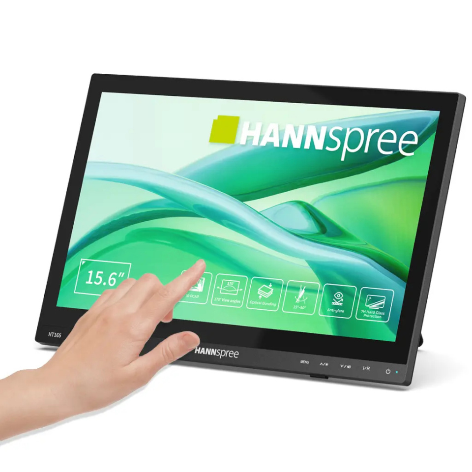 Hannspree monitor Hannspree 39.6cm (15,6") HT165HPB 16:9 M-Touch HDMI must