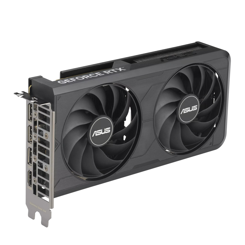 ASUS videokaart nVidia GeForce Dual RTX 5060 Ti EVO OC Edition 16 GB GDDR7