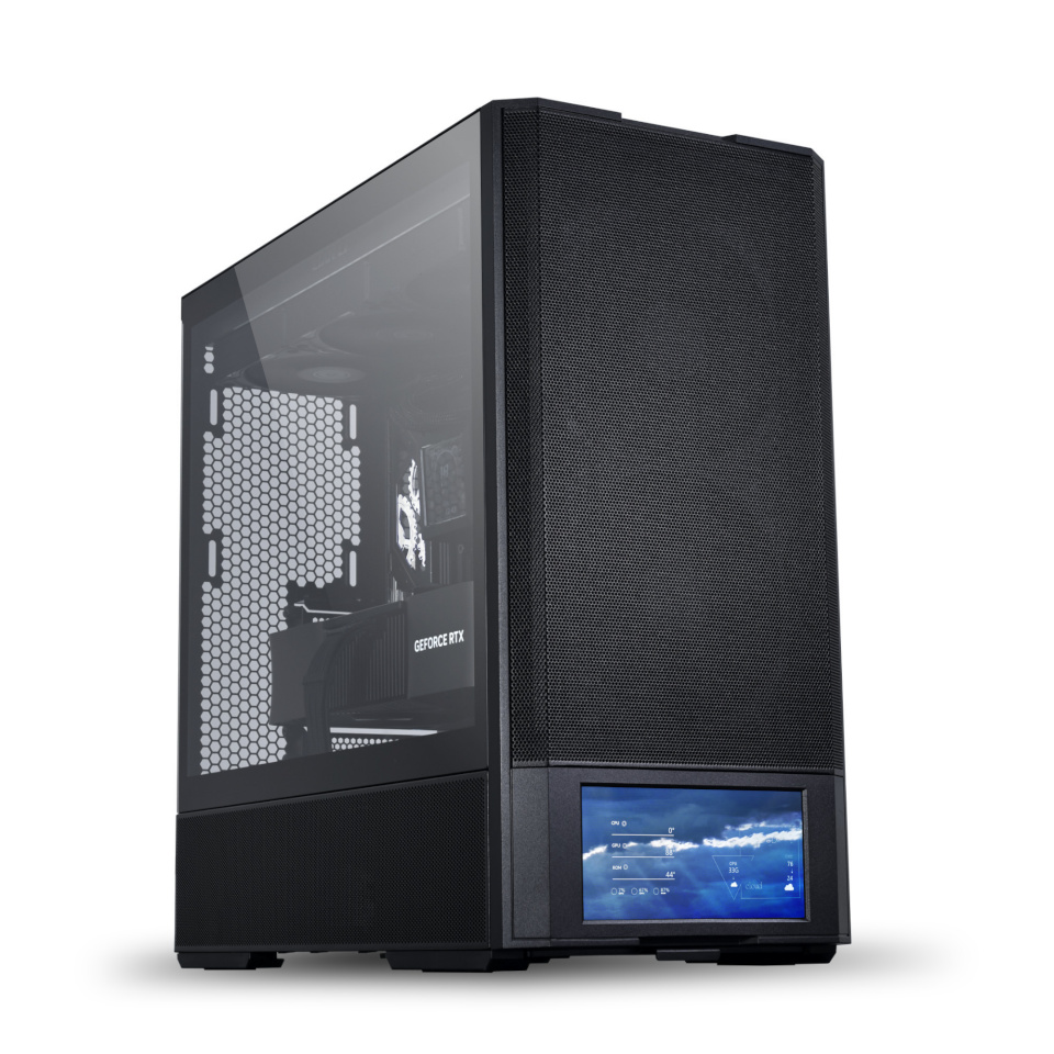 Lian Li Lancool 207 digitaalne ATX-korpus, must