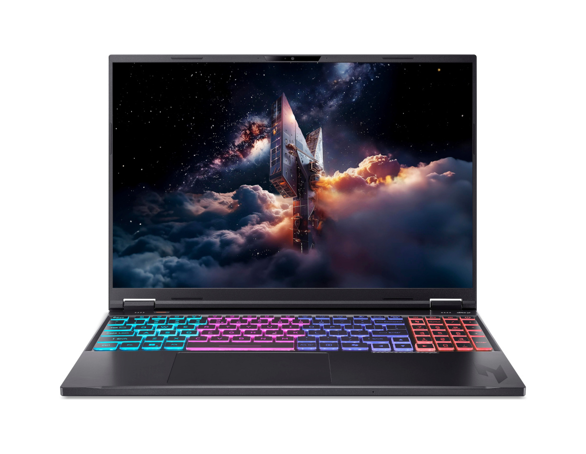 Acer sülearvuti Nitro 16GB RAM R9-9955HX 16GB RAM 1TB SSD RTX 5070 AN16-A91-R6BF , Win 11 Home