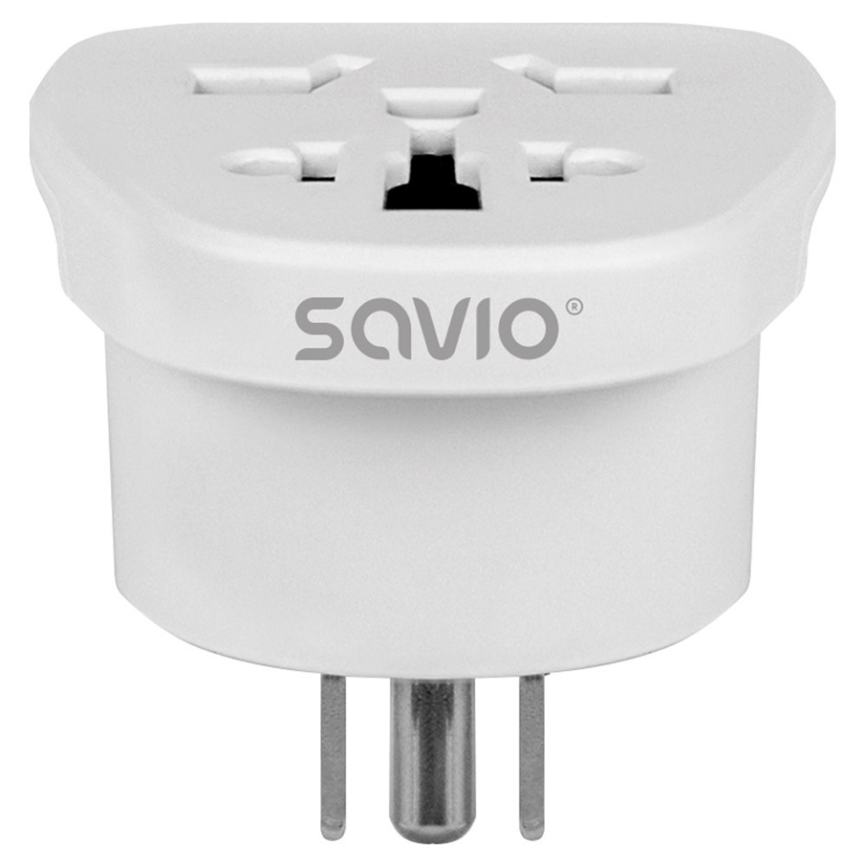 SAVIO AP-07 power adapter/inverter Universal 2500 W valge