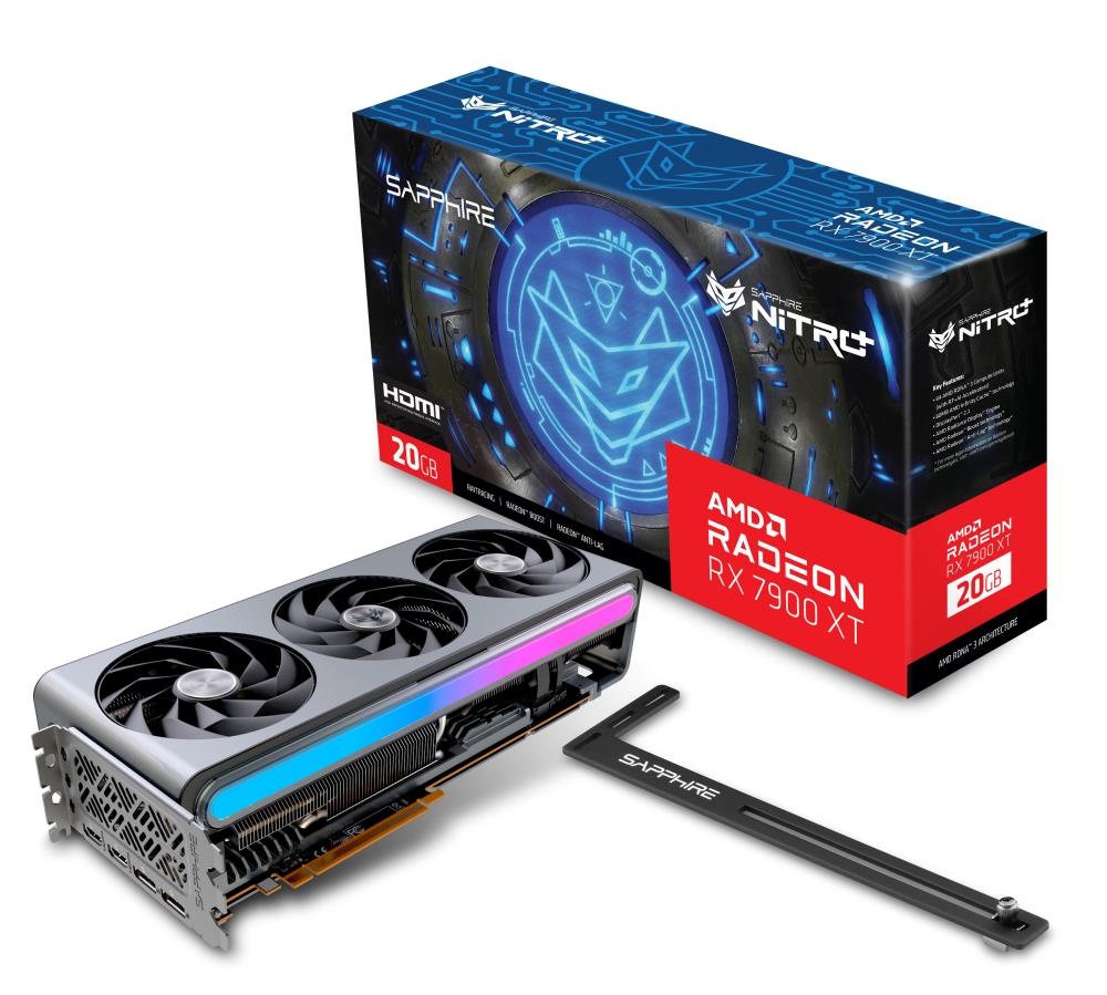 Sapphire videokaart AMD Radeon RX 7900 XT Nitro+ Vapr-X 20GB GDDR6, 11323-01-40G
