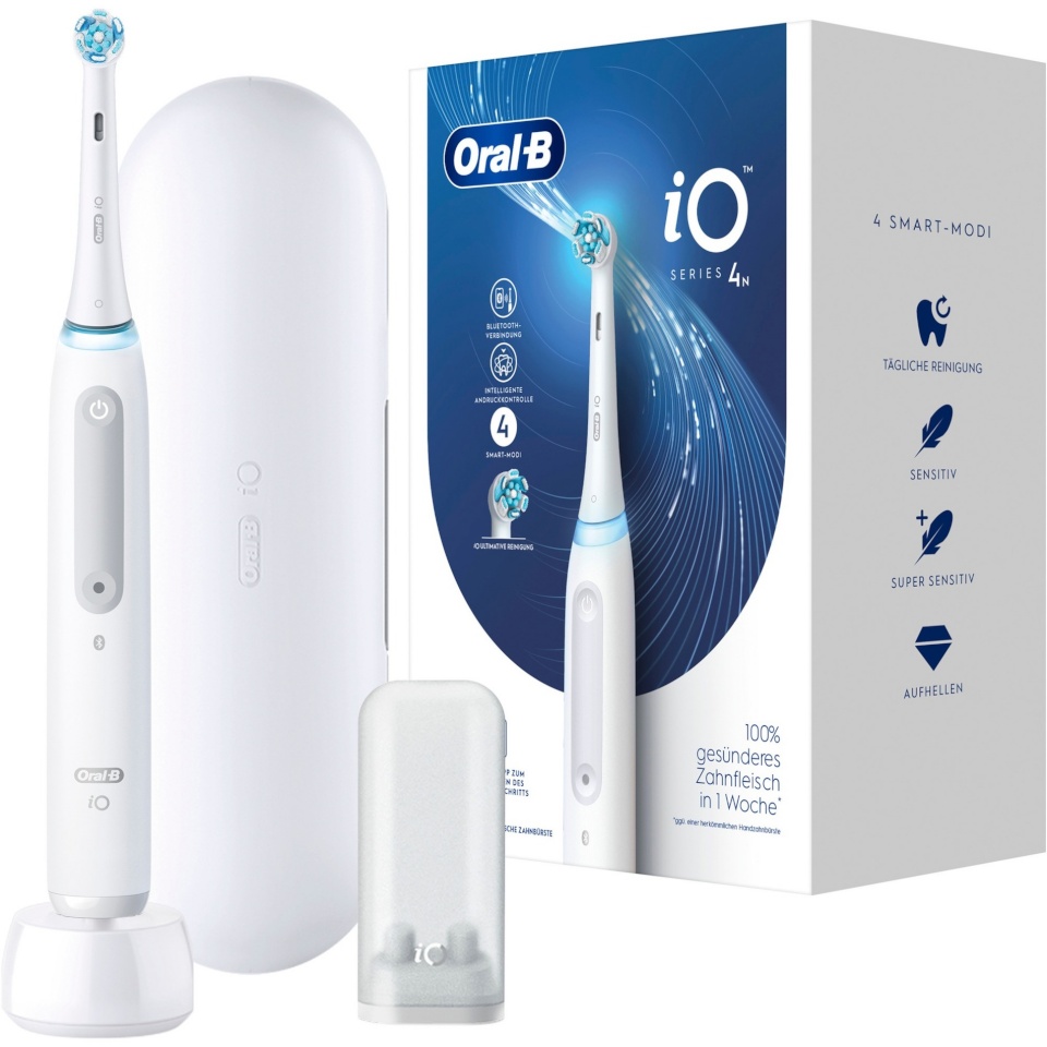 Braun elektriline hambahari Oral-B iO Series 4 Electric Toothbrush, valge
