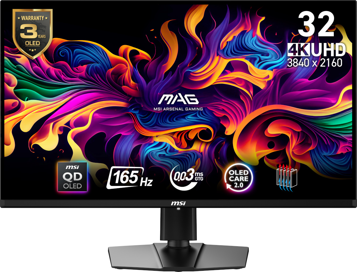 MSI monitor Oled 32"/mag 321up Qd-oled