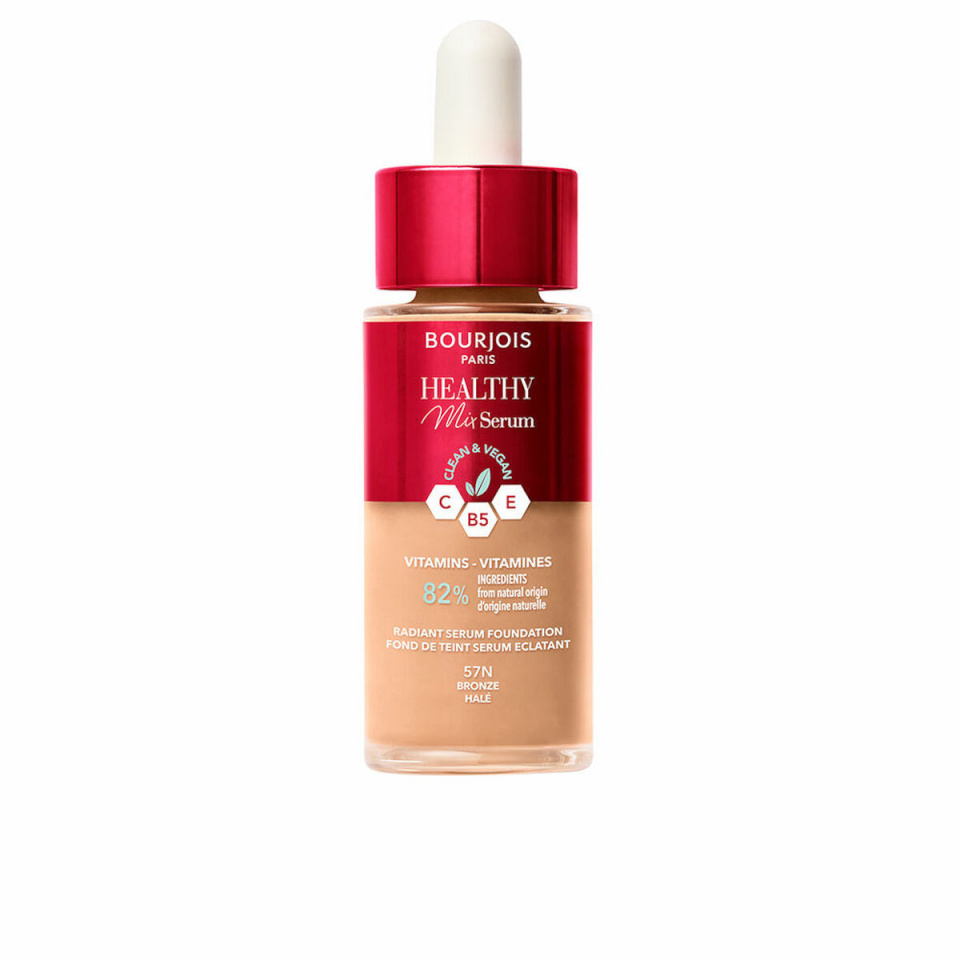 Bourjois jumestuskreem Healthy Mix Seerum Nº 57N Bronze 30ml