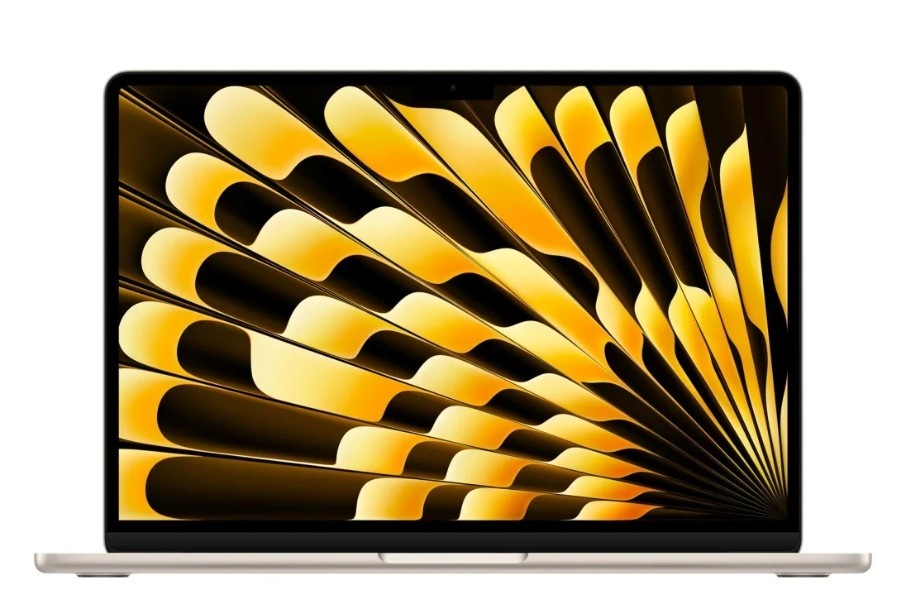 Apple sülearvuti MacBook Air 13.6 inches: M4 10, 10. 16GB. 512GB SSD SSD. 35W. US - Starlight