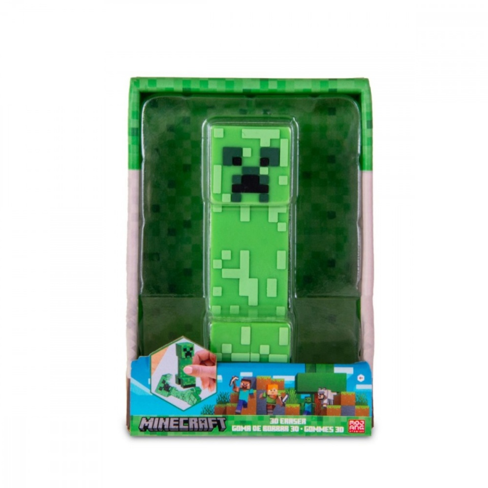 Kids Euroswan Erasers 3D minecraft