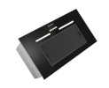 Candy õhupuhasti, Hood, CPY5MBG, Canopy, Width 52 cm, 298 m³/h, Mechanical control, LED, must Glass
