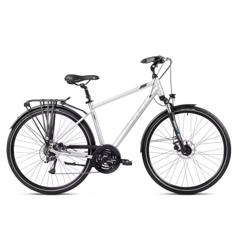 Romet Wagant 4 2024 28" 21" L, hõbe-must