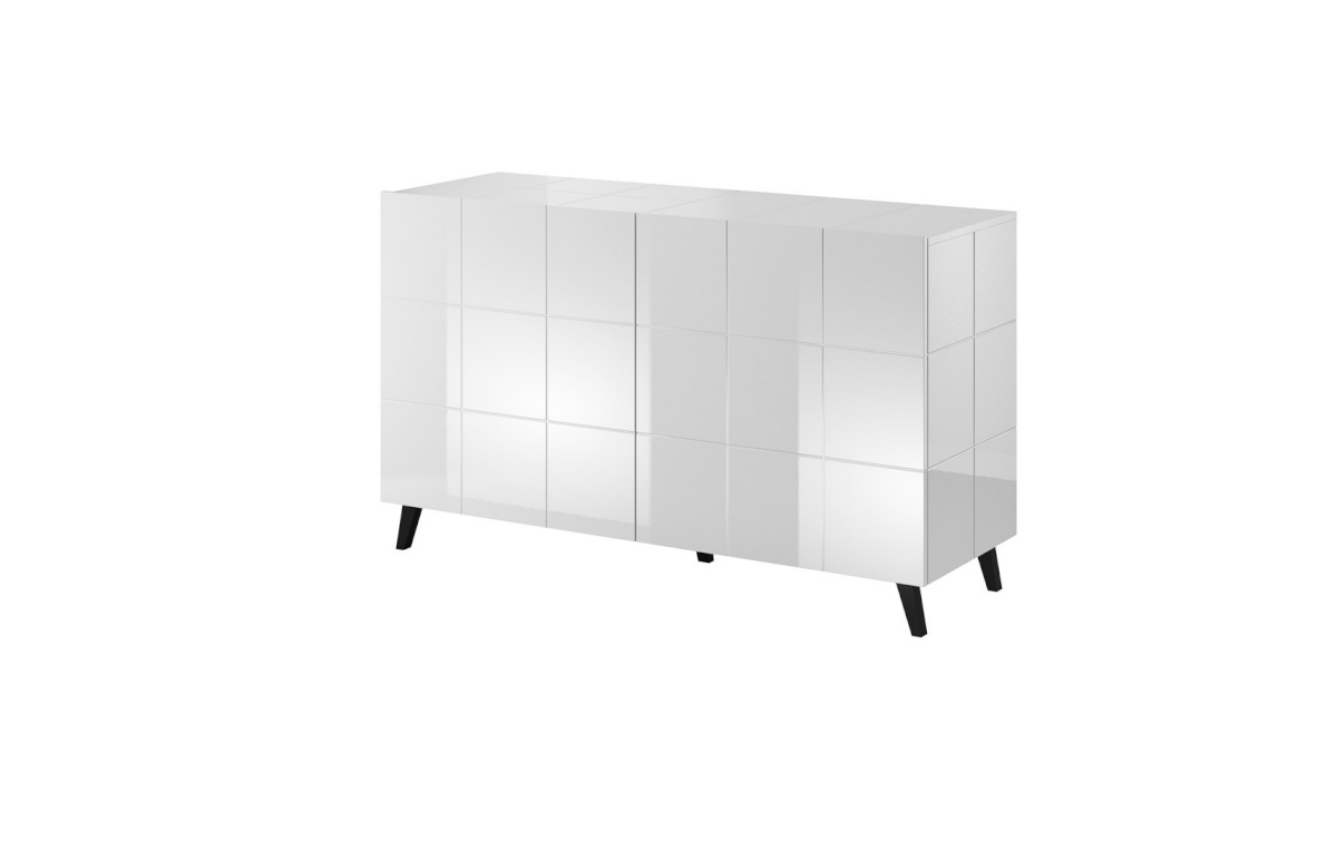 Cama Meble puhvetkapp sideboard 2D REJA valge läikega/valge läikega