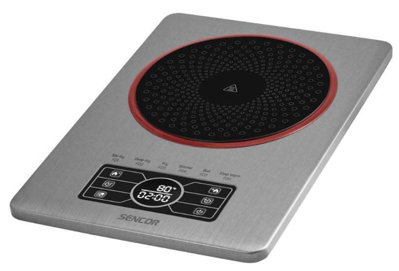 Sencor lauapliit SCP5010SS Superconductor Cooktop, hõbedane