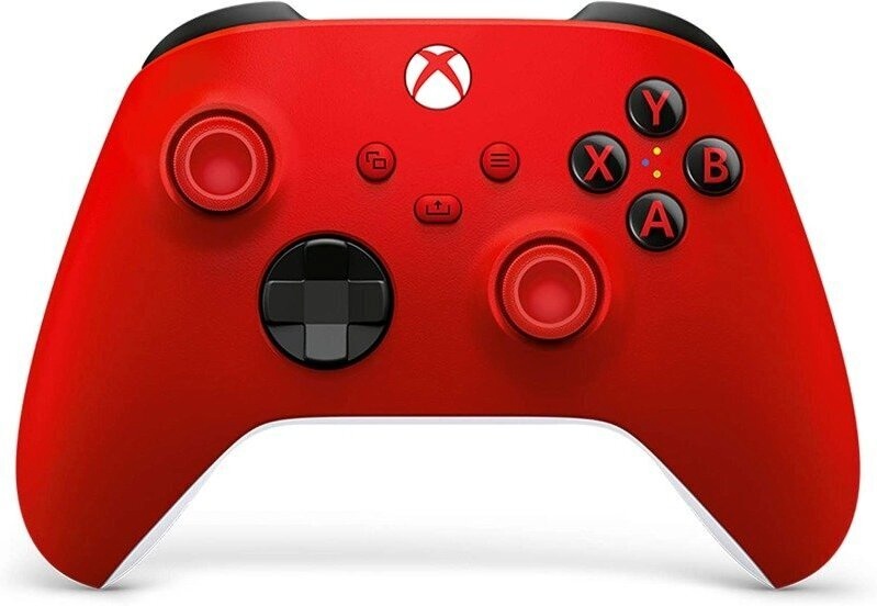 Microsoft Xboxi juhtmevaba kontroller, punane, Xbox / PC