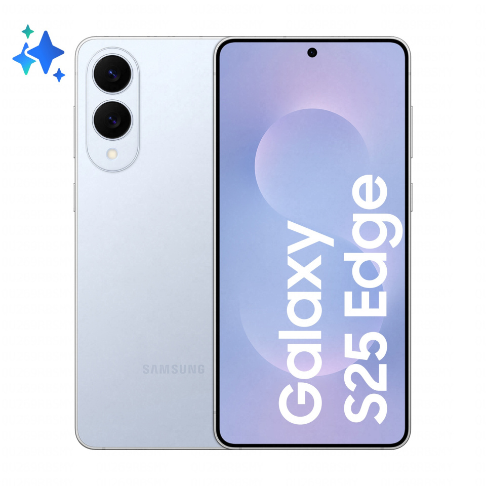 Samsung mobiiltelefon Galaxy S25 Edge 17cm (6.7") Dual SIM Android 15 5G USB Type-C 12GB 256GB 3900mAh sinine
