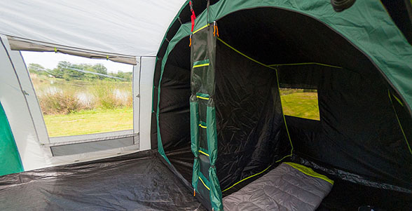 Coleman telk Rocky Mountain 5 BlackOut (roheline/hall, Modell 2025)