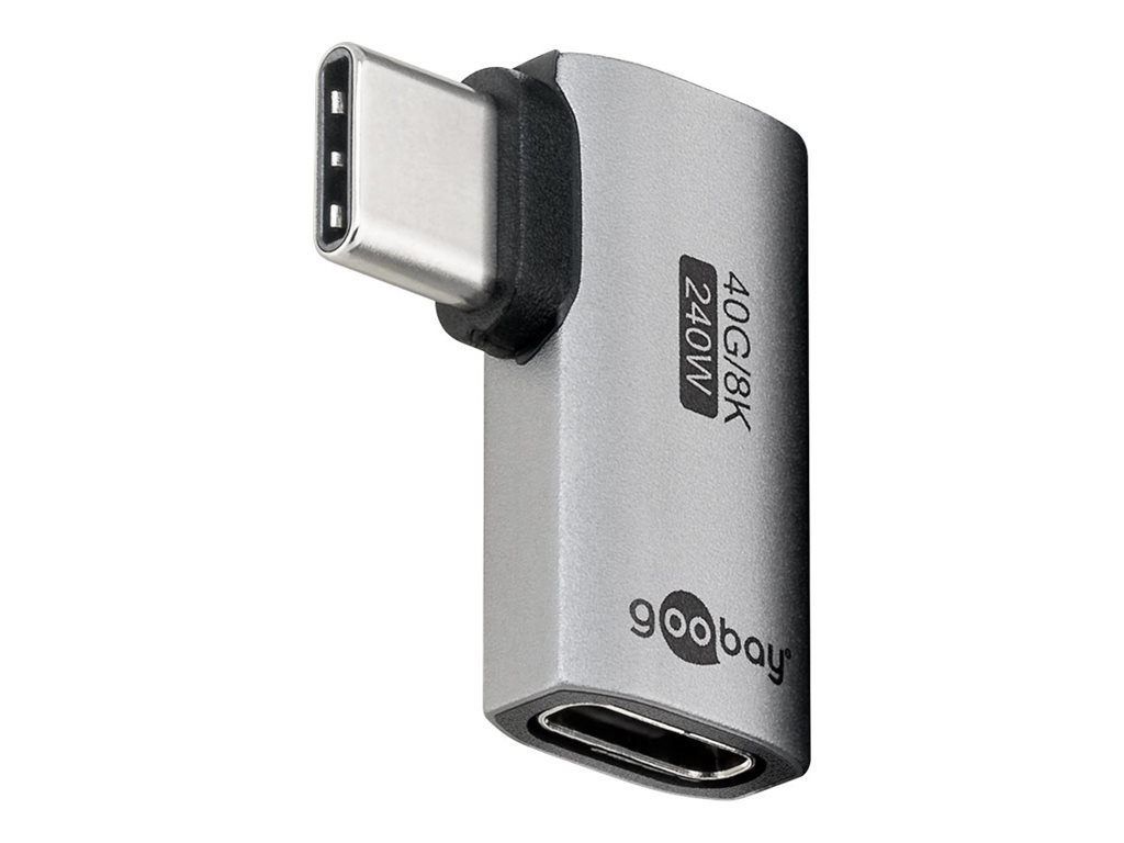 Goobay 74441 USB-C™ Horizontal 90°, USB4™ | Goobay