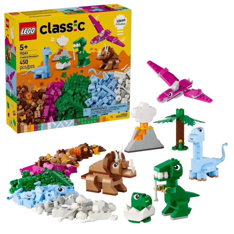 Lego klotsid CLASSIC 11041 Creative Dinosaurs