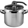 Lagostina kiirkeedupott Novia Pressure Cooker, 22cm, 7L, hõbedane