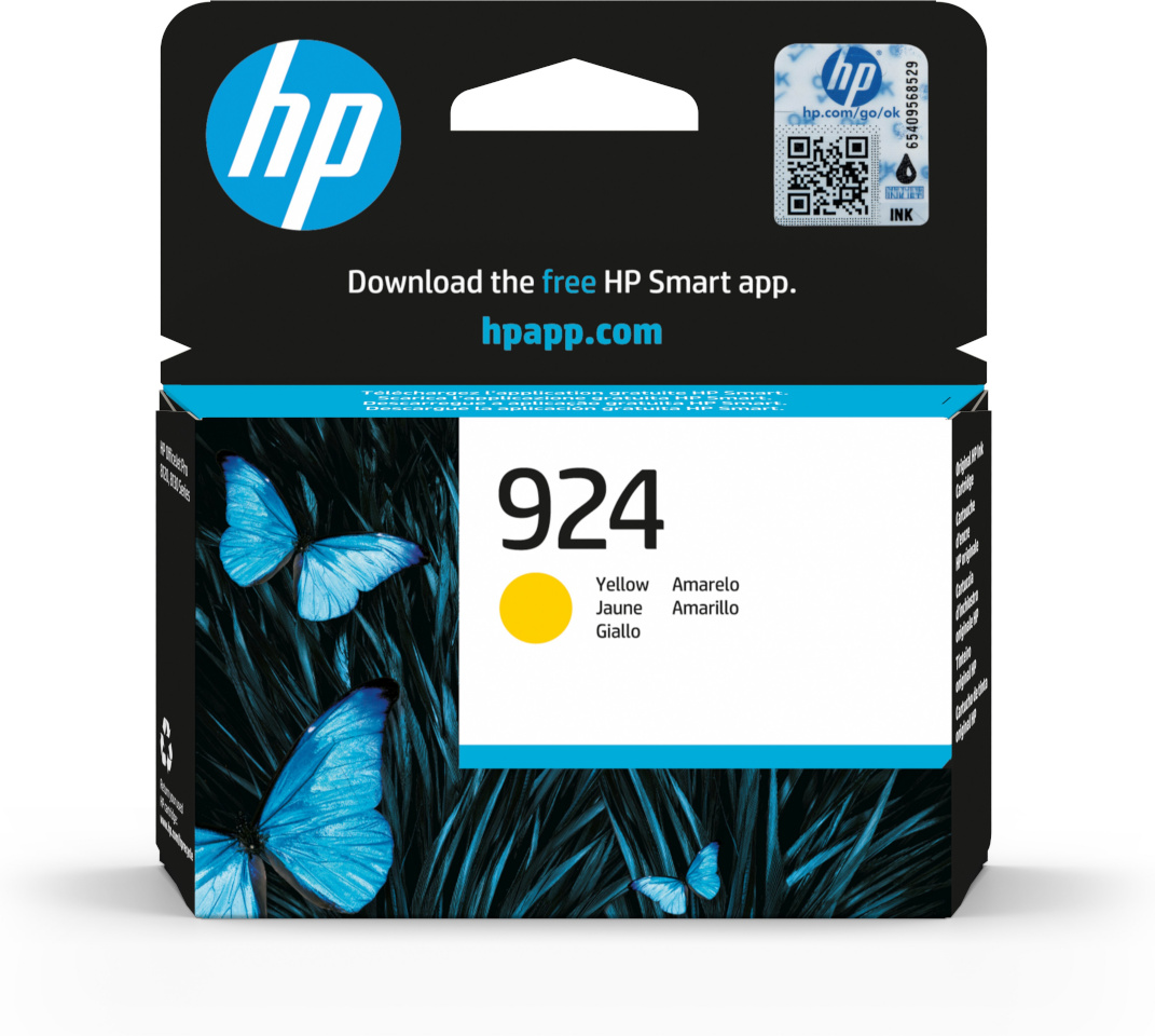HP HP 924 kollane Tintenpatrone