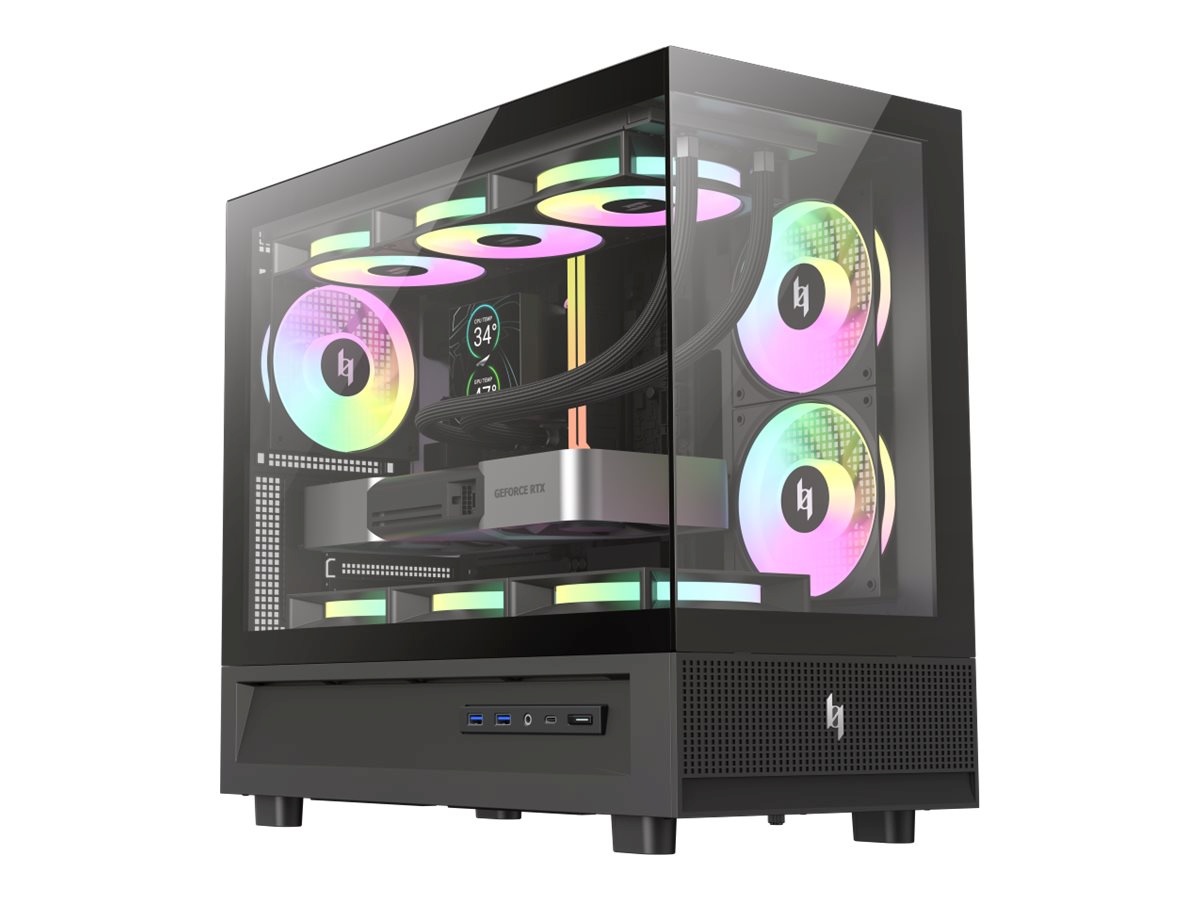 Gamemax korpus Case | NEX C31 BK | MATX/BTF