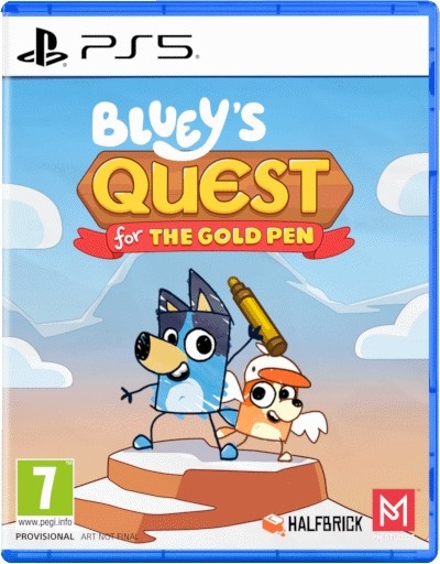 Game PlayStation 5 Blueys Quests for The kuldne Pen
