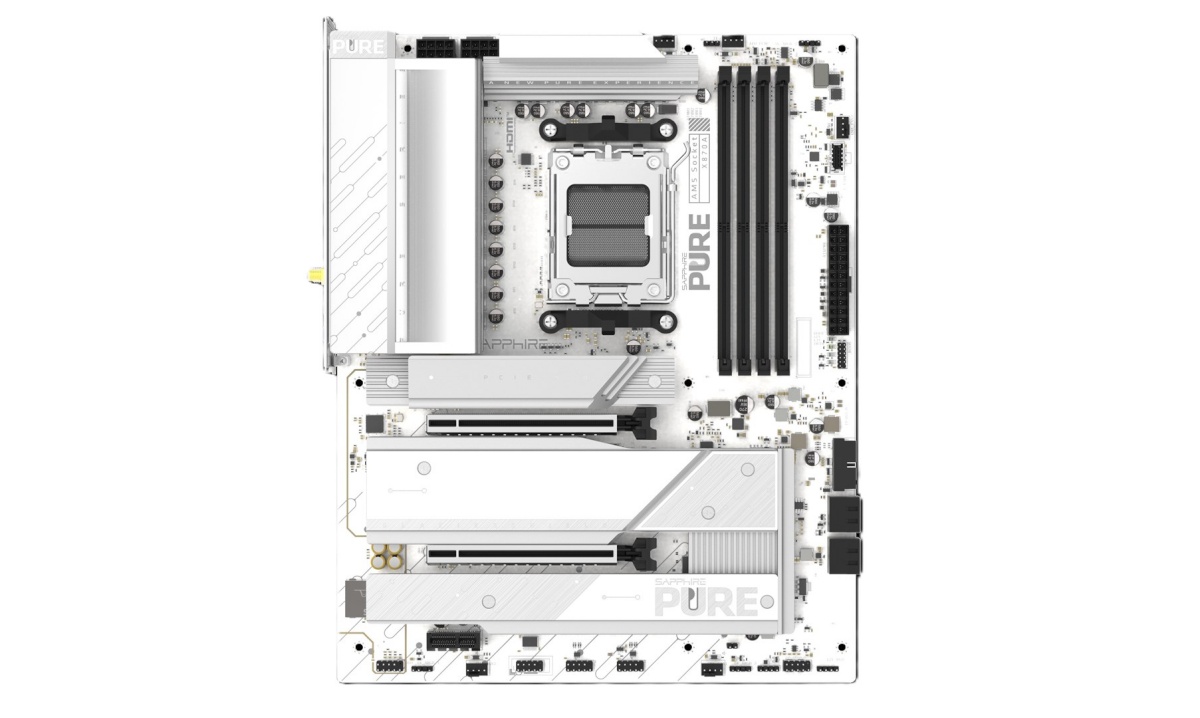 Sapphire emaplaat Sapphire PURE X870A WIFI7 AMD,AM5,DDR5,ATX