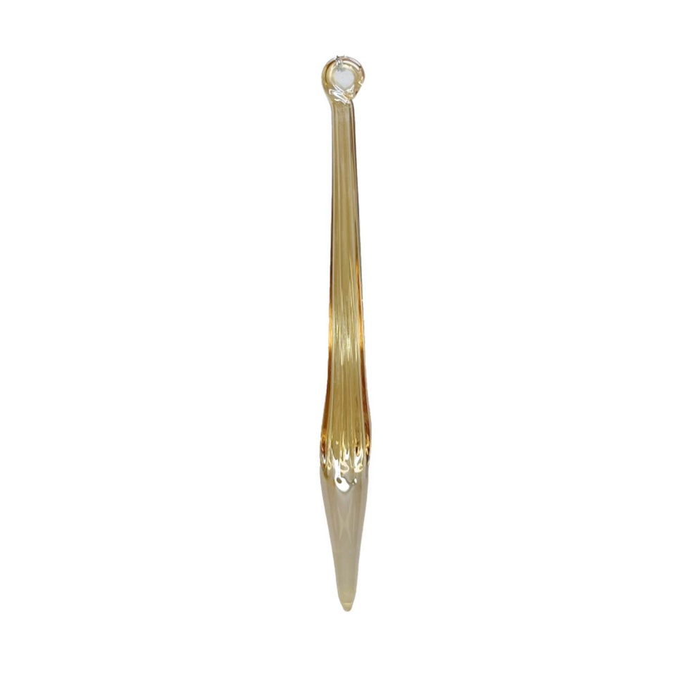 H4Y jõuluehe Joy Icicle Gold, 15cm, klaas