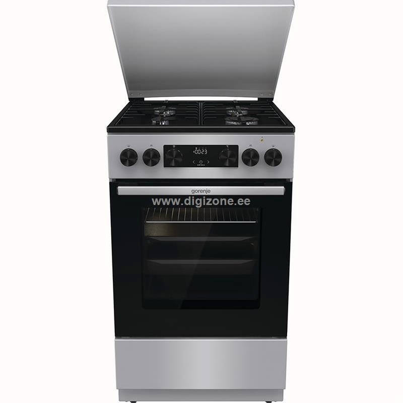 Gorenje gaasipliit elektriahjuga Gas Cooker with Electric Oven, 50cm, hall
