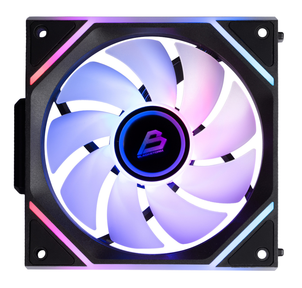 Blackstorm Luna MAG-INF ARGB PWM, must, 120 mm