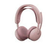 Logitech kõrvaklapid Zone Wireless 2 ES Wireless, Teams, roosad
