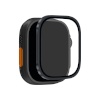 Puro Tempered Glass with Titanium Bezel for Apple Watch Ultra/Ultra 2/Ultra 3M - Black