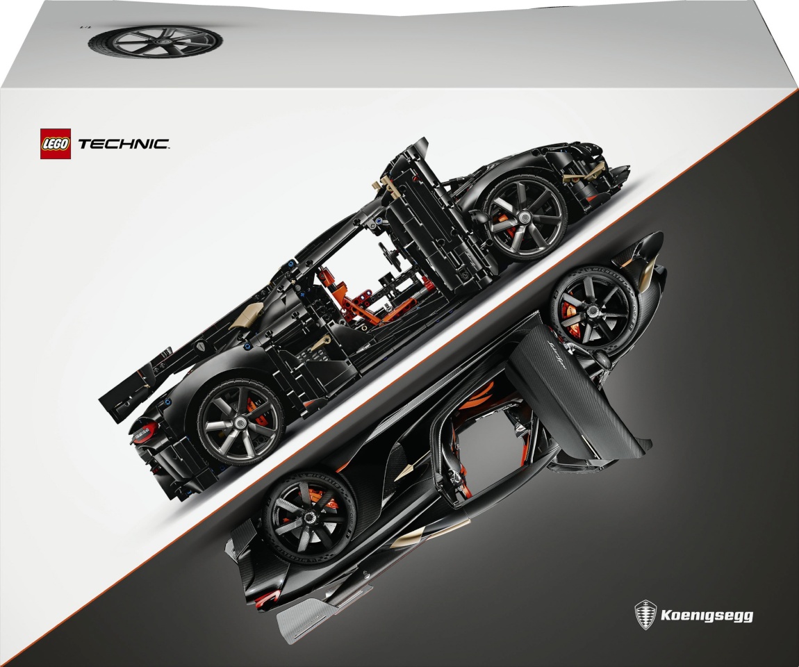 LEGO klotsid Technic 42232 Koenigsegg Sadair's Spear megaauto