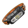 Warsun pealamp 68B Headlight, 180lm, 500mAh, M-USB, must/oranž