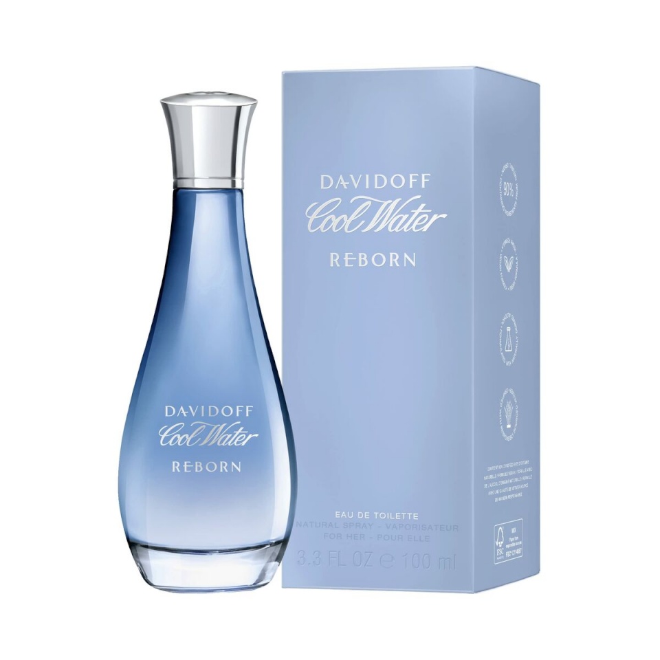 Davidoff parfüüm Cool Water Reborn 100ml, naistele