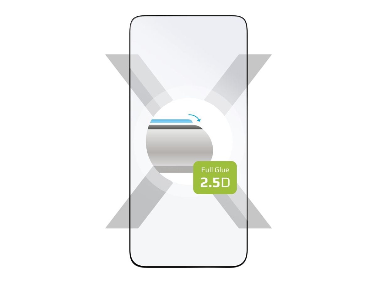 Fixed Full Cover 2,5D Tempered Glass for Samsung Galaxy S24/S25, must |